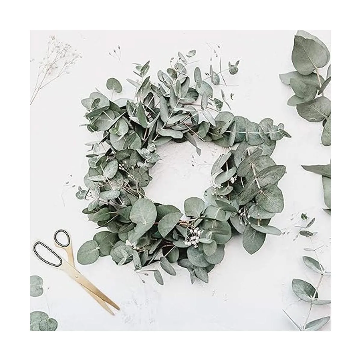 Bastex 15 anillos de metal dorado para manualidades_5