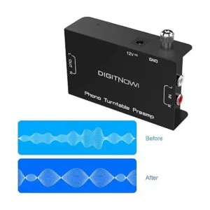 Phono Turntable Preamp Phonograph Preamplifier with RCA_6