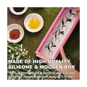 Lerykin LERYKIN Molde de jabón rectangular Molde de_2