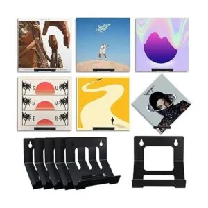 MyLifeUNIT Soporte de pared para discos de vinilo paquete_2