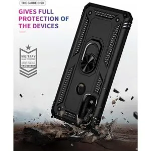 YZOK Funda compatible con Moto G Pure con protector de_5