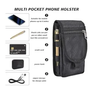 Bolsa grande para teléfono celular funda táctica para_3