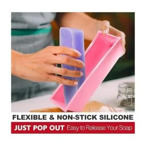 Lerykin LERYKIN Molde de jabón rectangular Molde de_3