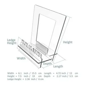 Boloyo Soporte de discos de vinilo acrílico Now Playing_2
