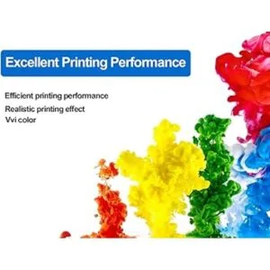 INK Kit de repuesto de tinta negra de 4 x 3.4 fl oz para_6