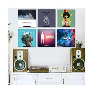 MyLifeUNIT Soporte de pared para discos de vinilo paquete_4
