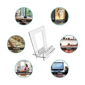 Boloyo Soporte de discos de vinilo acrílico Now Playing_3