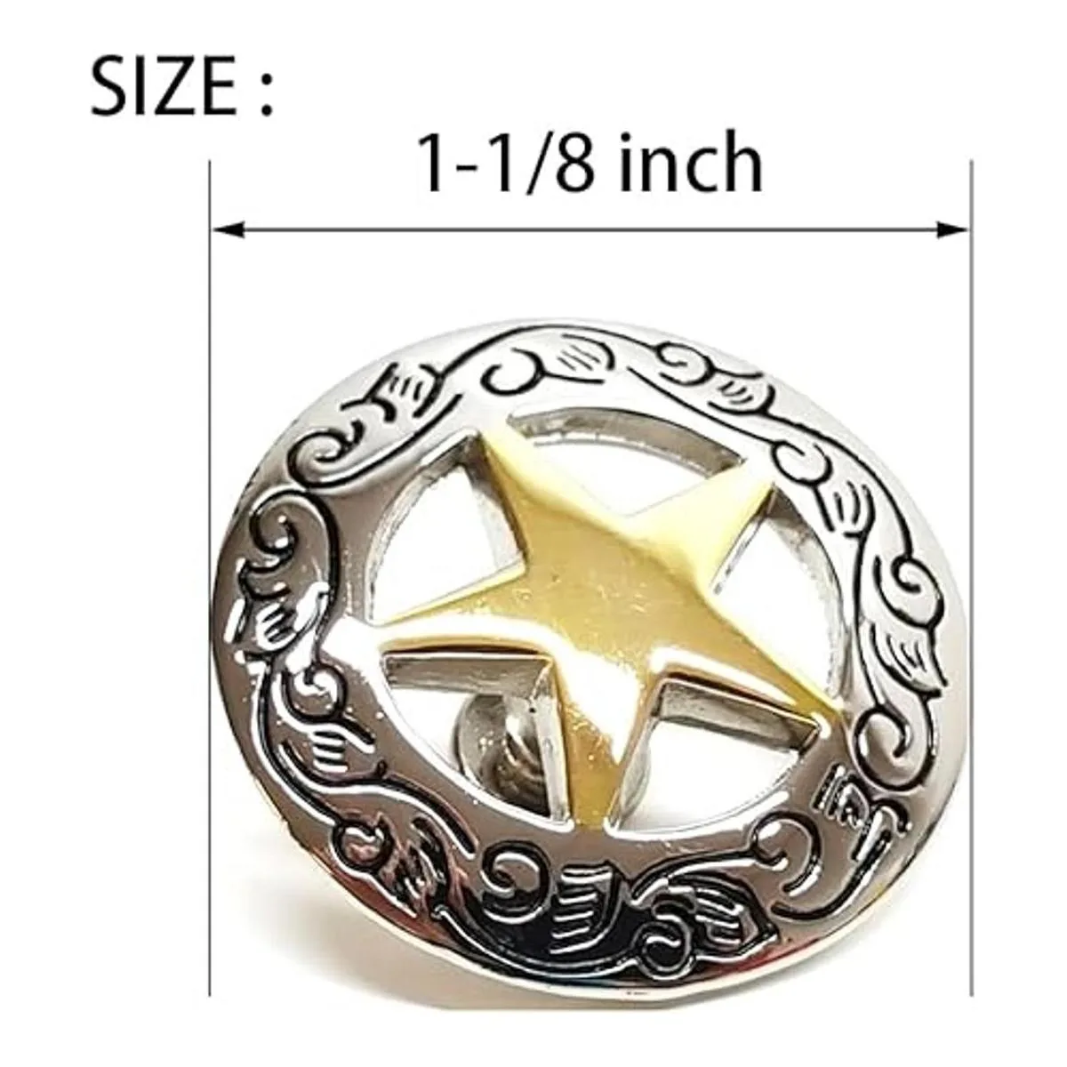 TOSGMLOUS Juego de 5 accesorios de botón de silla de_2