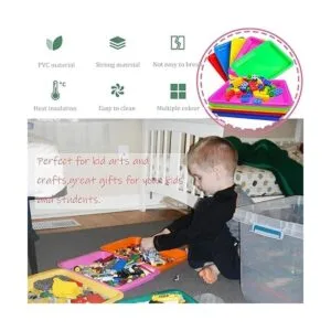 Paquete de 10 bandejas de arte de plástico para_7