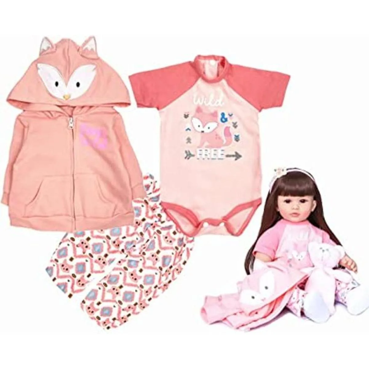 Reborn Ropa de muñeca para bebé accesorios de 24_1