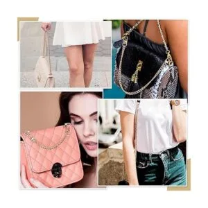 5 correas de cadena doradas para monedero 10 piezas de_6