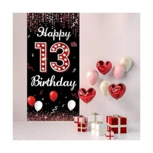 Telón de fondo para puerta de cumpleaños número 13_5