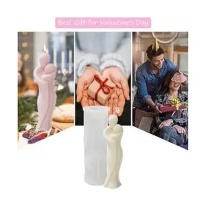 TOPYS Vela perfumada abstracta con cuerpo humano 3D molde_3