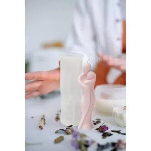 TOPYS Vela perfumada abstracta con cuerpo humano 3D molde_5