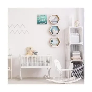 Jetec Letrero decorativo de playa con texto en inglés I_4