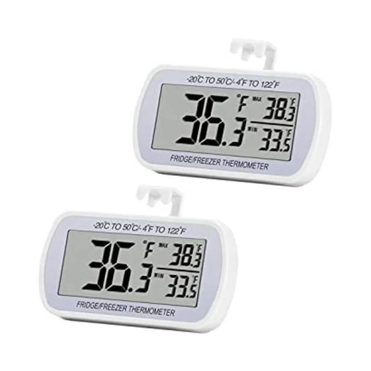 Paquete de 2 termómetros de nevera para refrigerador_1