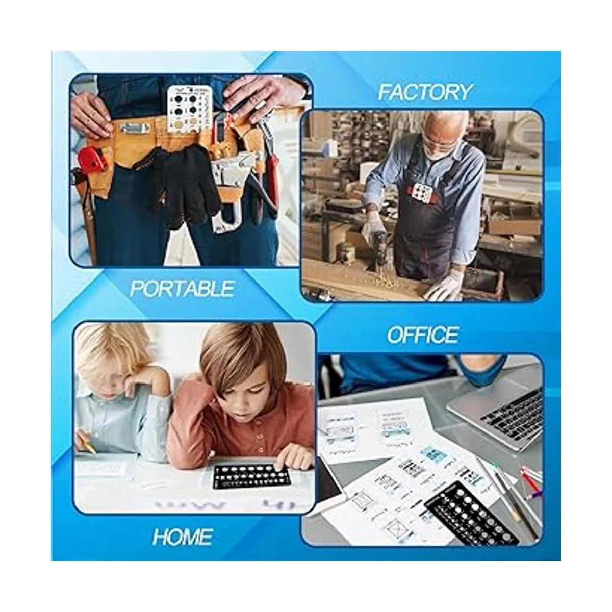 Calibre de broca fraccional calibre de tamaño de broca_4