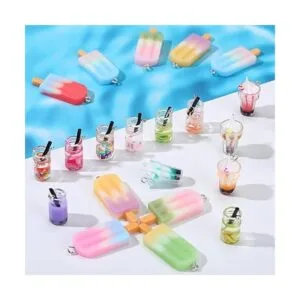 40 dijes de resina para taza de helado de leche té de_2