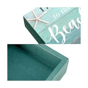 Jetec Letrero decorativo de playa con texto en inglés I_3