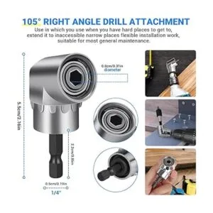 Juego de 24 extensiones de brocas flexibles accesorios de_7