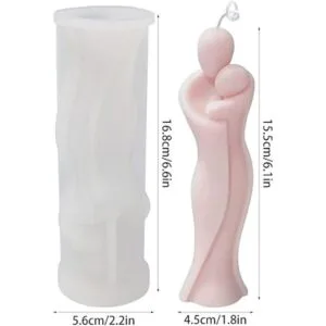 TOPYS Vela perfumada abstracta con cuerpo humano 3D molde_2