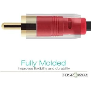 Cable RCA de 0.138 in 5.9 ft 2 unidades cable de_6