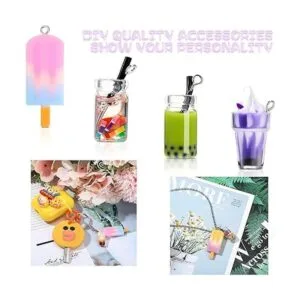 40 dijes de resina para taza de helado de leche té de_5