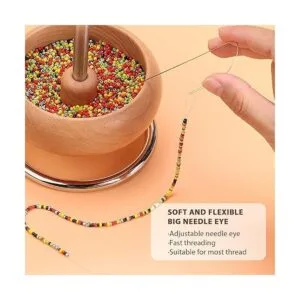 PP OPOUNT 10 agujas de cuentas curvadas de ojo grande_5