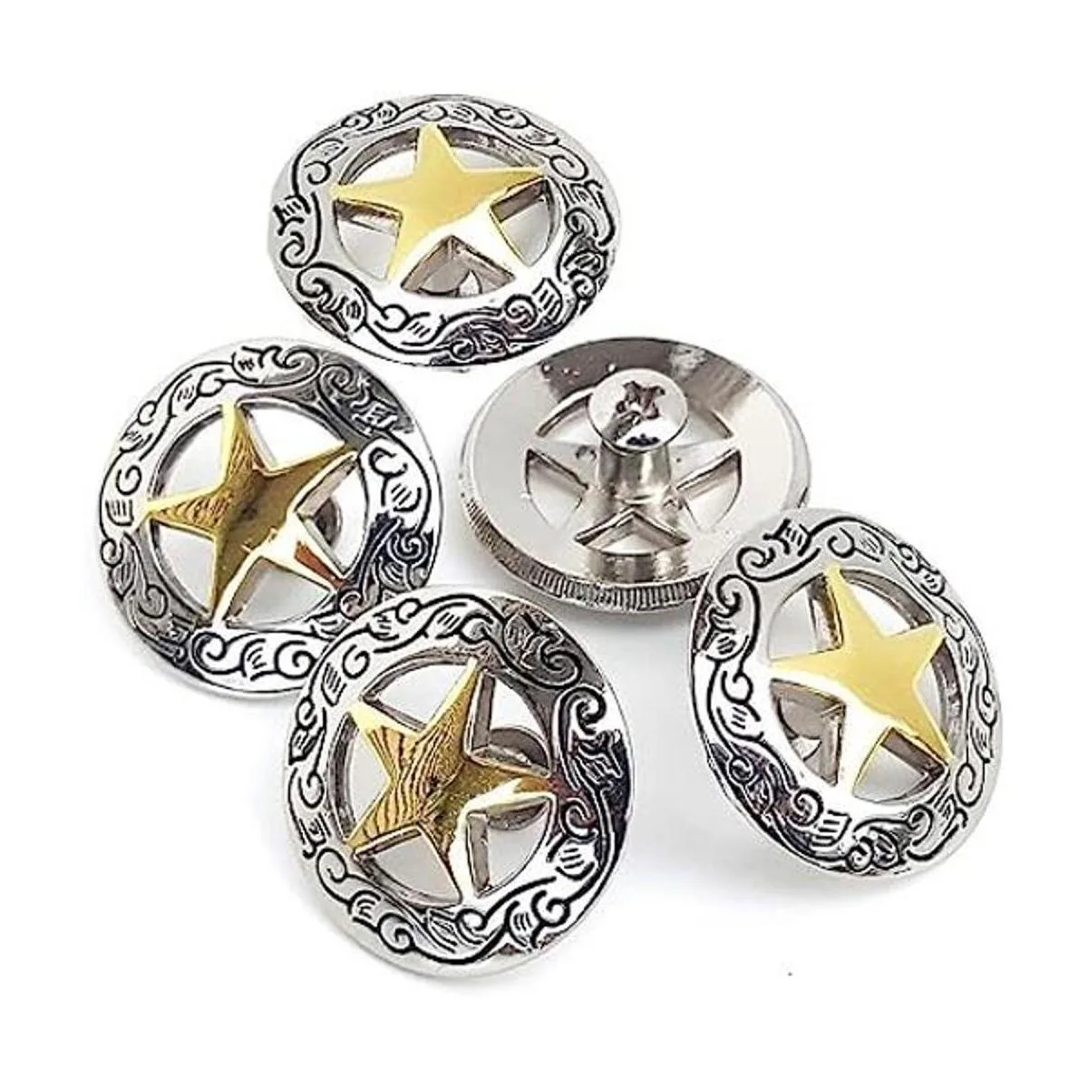 TOSGMLOUS Juego de 5 accesorios de botón de silla de_1