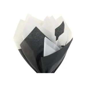 Hallmark Papel de seda a granel blanco negro y marfil_6