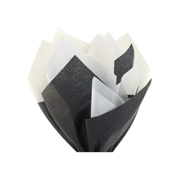 Hallmark Papel de seda a granel blanco negro y marfil_6