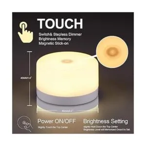 S SELDORAUK Luces nocturnas táctiles para niños con_2