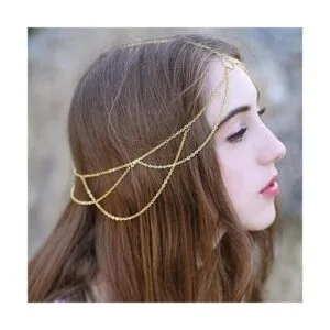 Jishi Cadena de oro de 33 pies de acero inoxidable de_6