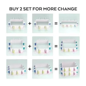 Nicpro Moldes ajustables para la fabricación de moldes de_5