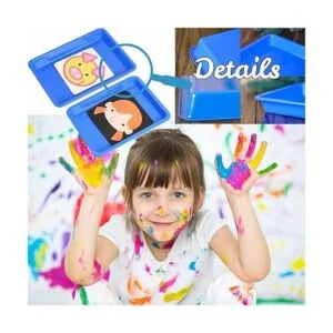 Paquete de 10 bandejas de arte de plástico para_5