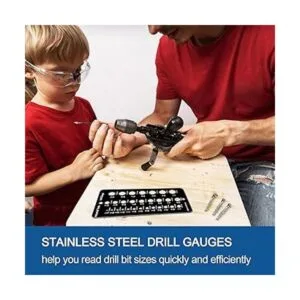 Calibre de broca fraccional calibre de tamaño de broca_5