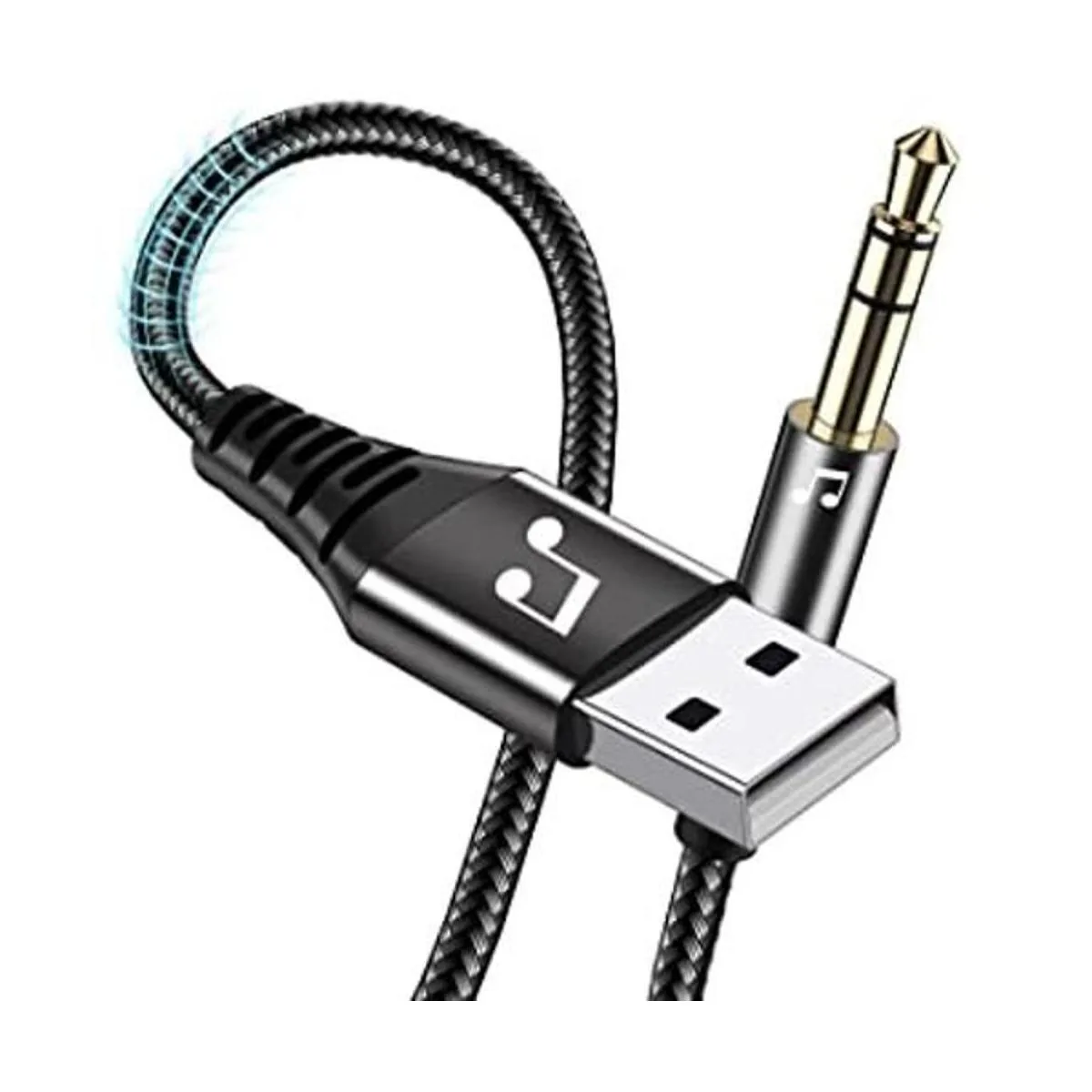 Adaptador de conector de audio TRS de 10 pies a 0.138 in_1