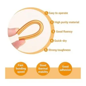 Gartful 120 barras de pegamento caliente doradas barras_3