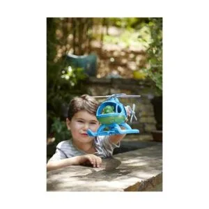 Helicóptero Green Toys azulverde_4