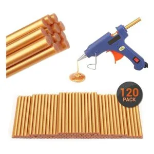 Gartful 120 barras de pegamento caliente doradas barras_7