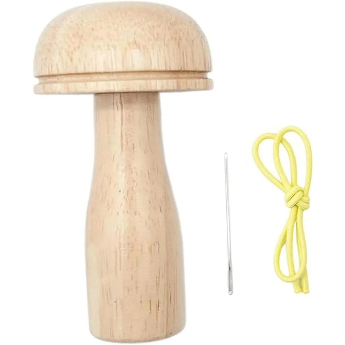 Darning Hushroom precioso darner de hongos de madera_1