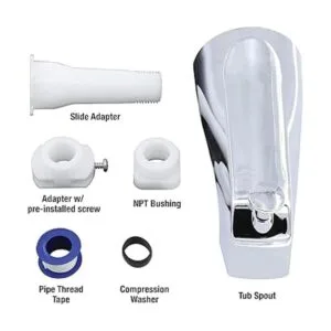 DANCO 88703 Grifo de bañera con válvula de desvío_4