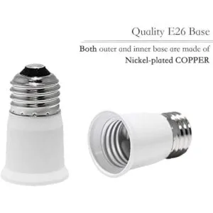 SpiritLED E26 a E26 Socket Extender E26E27 a E26E27_4