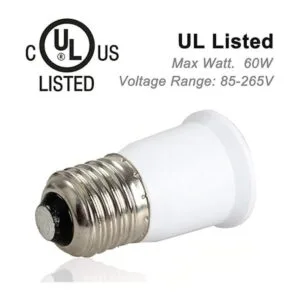 SpiritLED E26 a E26 Socket Extender E26E27 a E26E27_2
