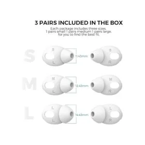 AhaStyle 3 pares de auriculares de silicona para AirPods_5