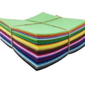 42 hojas de fieltro no tejido de colores surtidos para_2