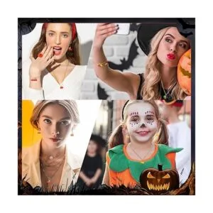 27 dijes de calabaza de Acción de Gracias colgante de_4