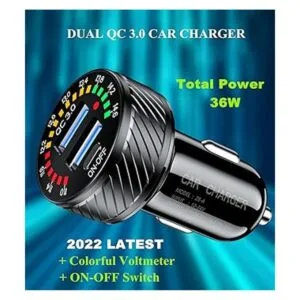 BARCOVAN Cargador de coche adaptador de cargador de coche_2