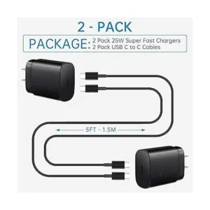 Cargador súper rápido tipo C cargador de pared USB C de_6