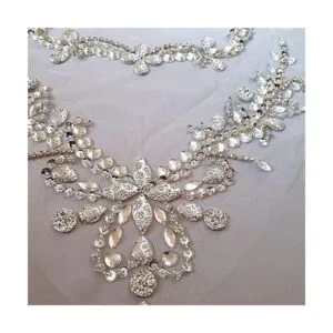 Apliques de ropa con cuentas de diamantes de imitación de_4
